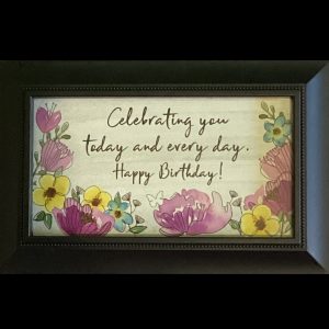 Carson Small Music Box - Happy Birthday