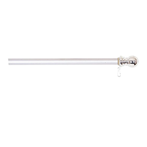 Carson flagtrends - chrome flag pole