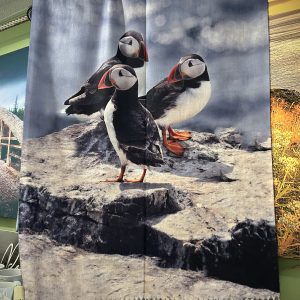 Puffin Fashion Throw/Scarf