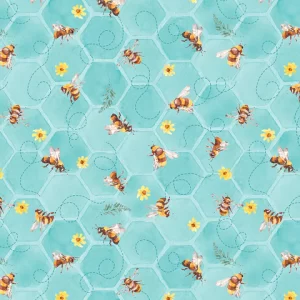 Cador - Sunflower Sweet turquoise bee