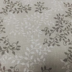 Wideback cotton - Algodon leaves beige