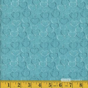 Mook Fabrics - Heather Teal