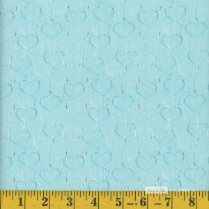 Mook Fabrics - Heather Aqua