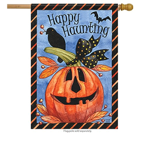 Large double sided flag - Jill-O-Lantern