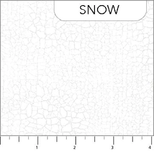 Northcott Crackle - Snow