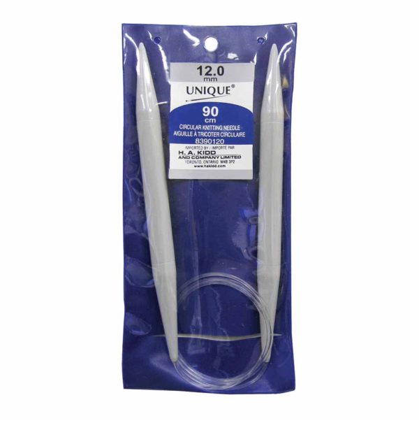 36” 12mm Circular Fixed Knitting Needles