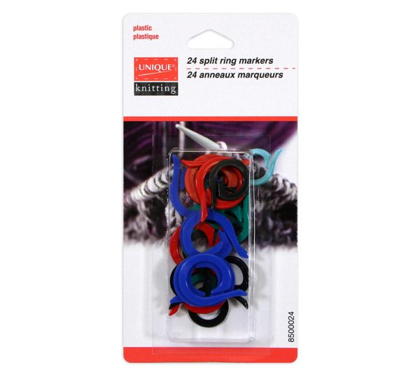 Unique - 24 split ring markers