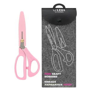 LDH Pink 8.5” Craft Scissors
