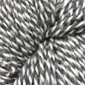 Threaded Grey & White