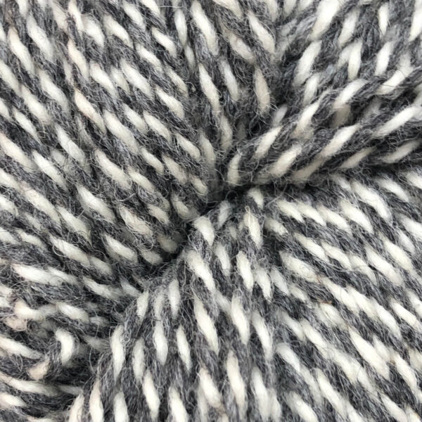 Threaded Grey & White