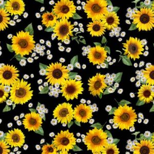 Sunflowers and Small Daisys