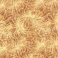108” flannel meadow Caramel color