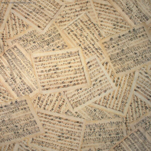 108” Library of Rarities Antique Music Sheet