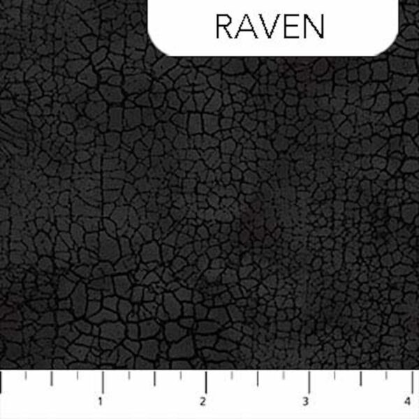 Northcott crackle - Raven