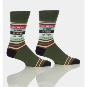 Men’s - my Best work is done in the toilet