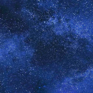 Twinkling night sky