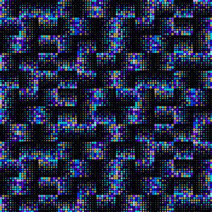 Bijoux Metallic Geo Dot Patterns