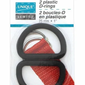 2 Plastic D-Rings