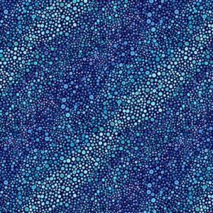 108” cotton - bubble up blue