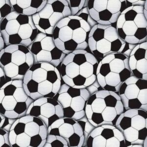 Timeless Treasures - Soccer Balls