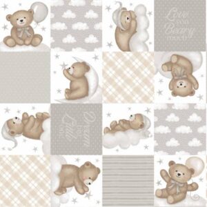 Studio E - Sleepy Teddy Patchwork
