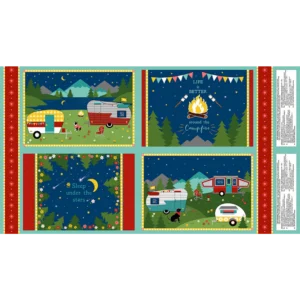 Panel - Gone Glamping placemats (Set of 4)