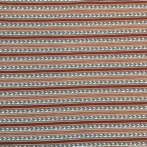 Burnt orange stripes