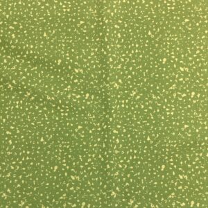 Green with yellow spots