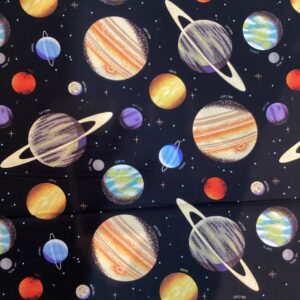 Outer Space NASA Black